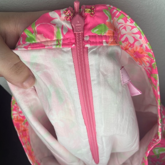 Lilly Pulitzer Thyme Peplum Pencil Skirt, Fiesta Pink Everything Nice Size 8 - Picture 2 of 8